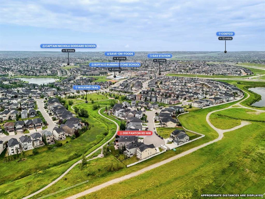 208 Panton Road Nw, Calgary, AB - Outdoor With View