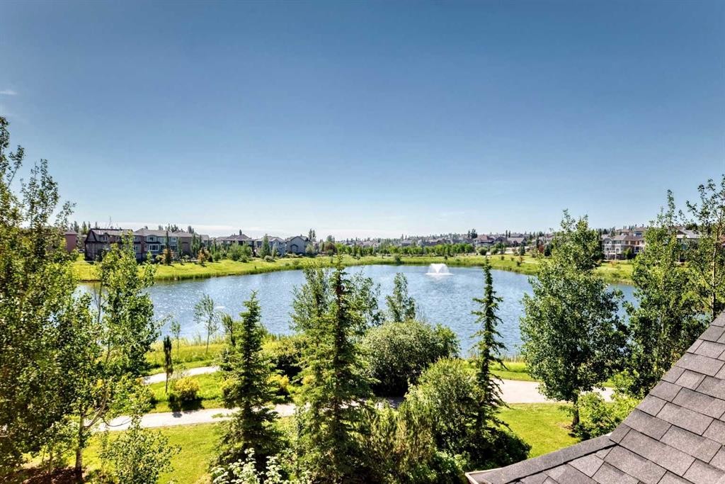 116 Panatella Rise Nw, Calgary, AB - Outdoor With Body Of Water With View