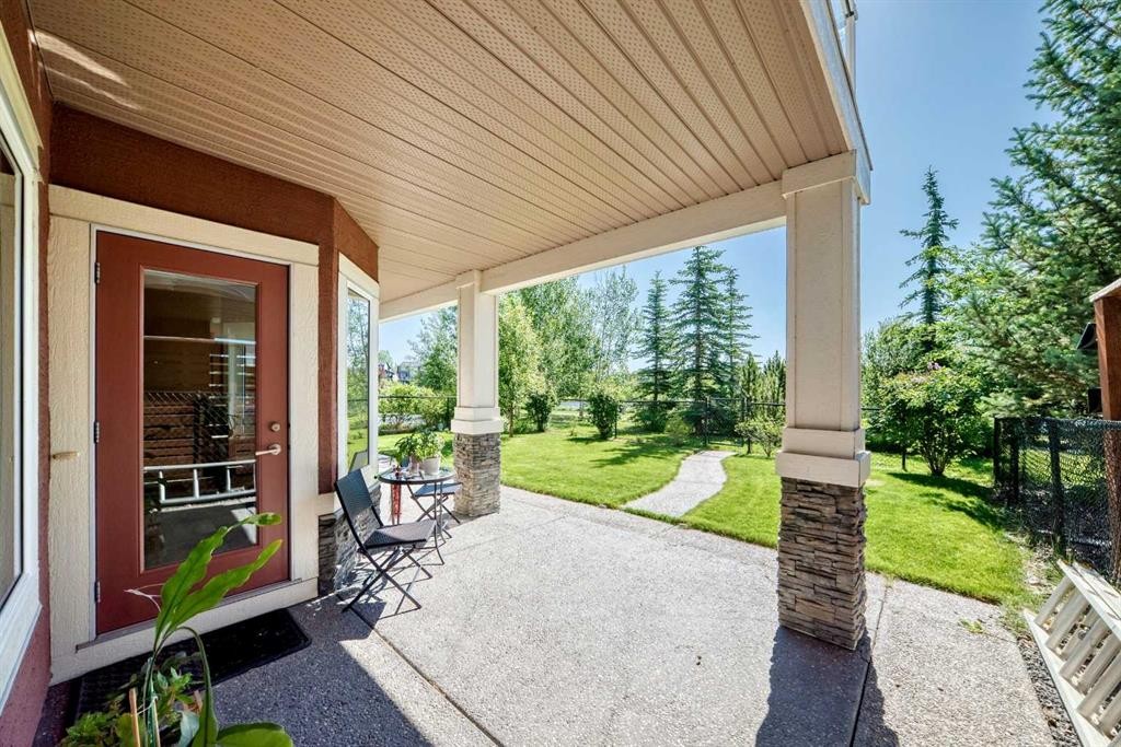 116 Panatella Rise Nw, Calgary, AB - Outdoor With Deck Patio Veranda With Exterior