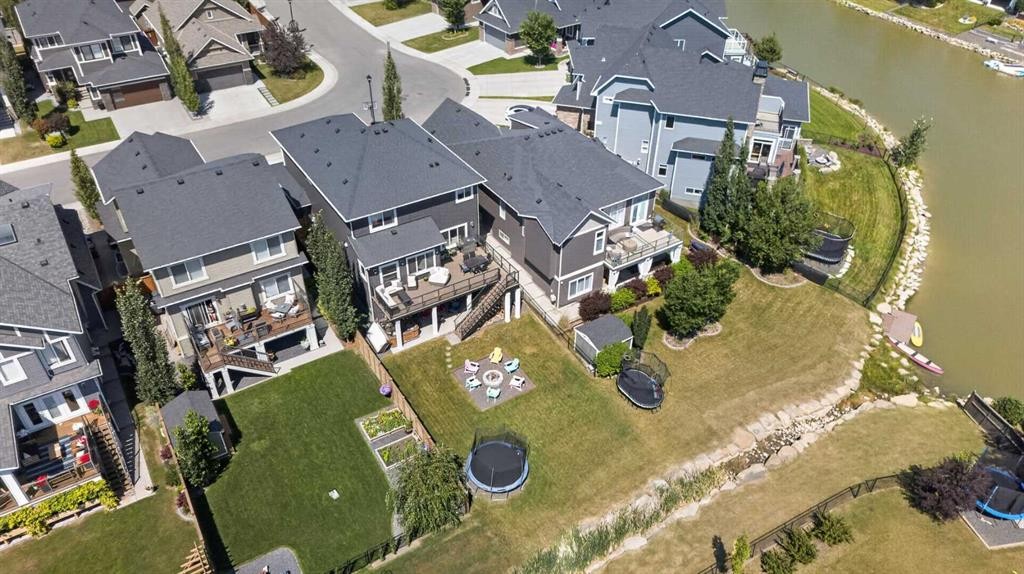 325 Bayside Crescent Sw, Airdrie, AB - Outdoor With Body Of Water With View