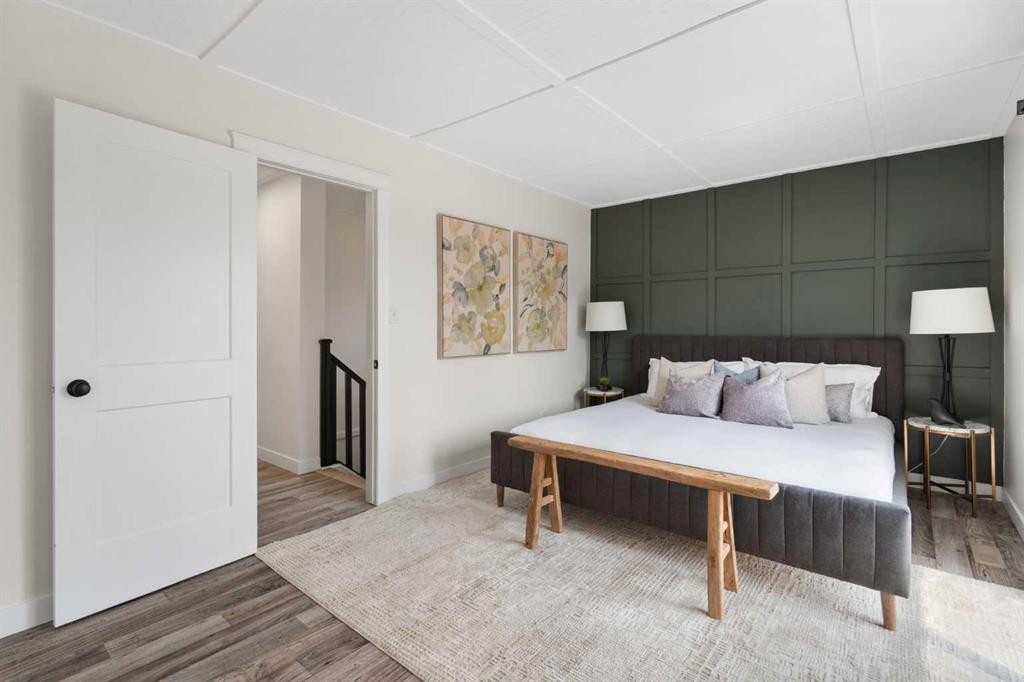 8424 Berkley Road Nw, Calgary, AB - Indoor Photo Showing Bedroom