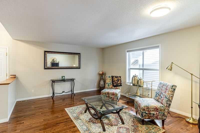 8389 Saddleridge Drive Ne, Calgary, AB - Indoor Photo Showing Living Room