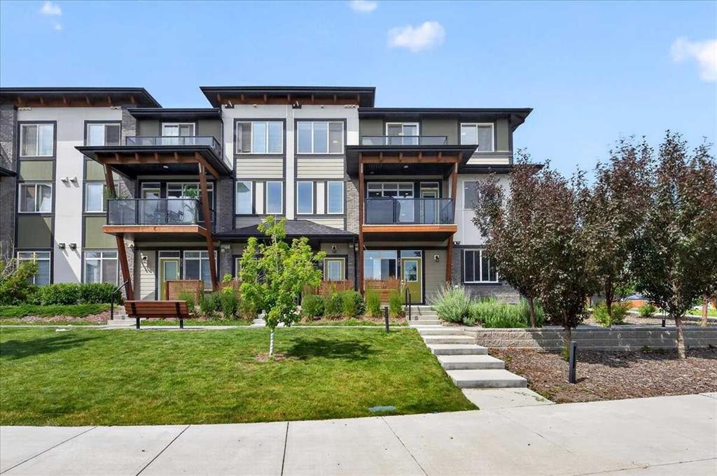 79-230 Seton Passage Se, Calgary, AB - Outdoor With Balcony With Facade