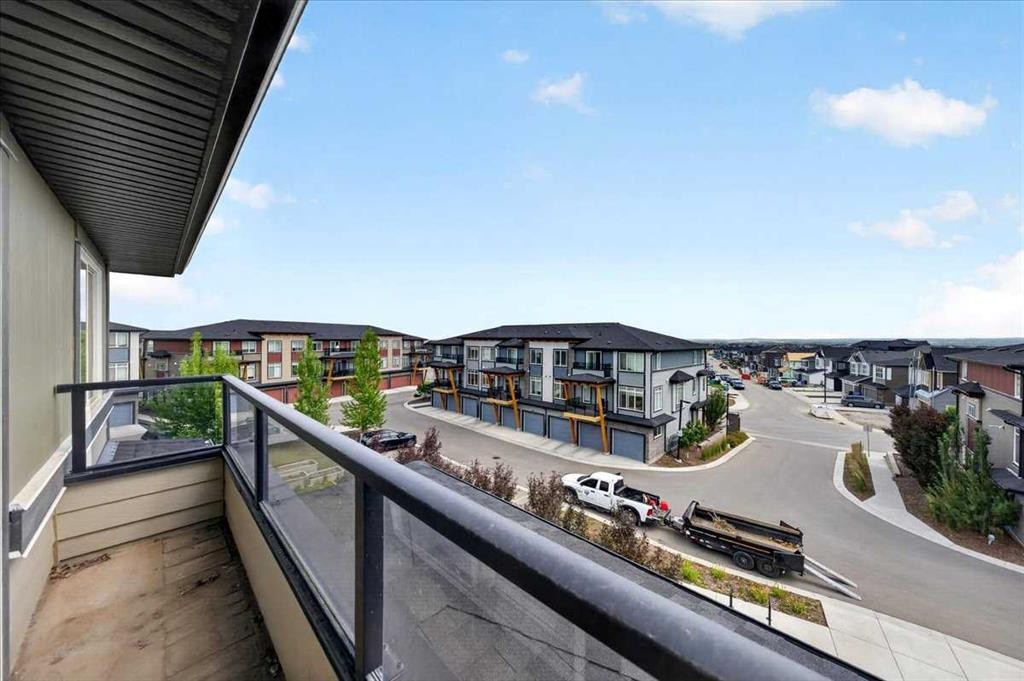 79-230 Seton Passage Se, Calgary, AB - Outdoor With Balcony With View