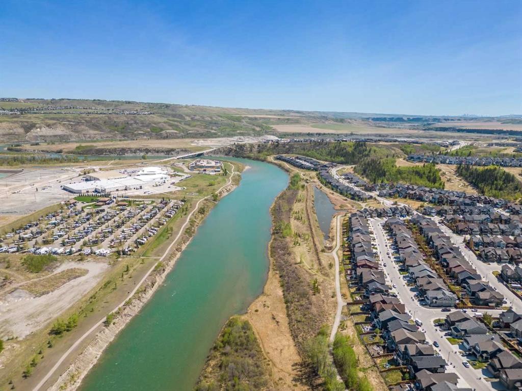 305 Precedence View, Cochrane, AB - Outdoor With Body Of Water With View