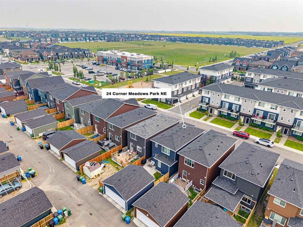 24 Corner Meadows Park Ne, Calgary, AB - Outdoor With View