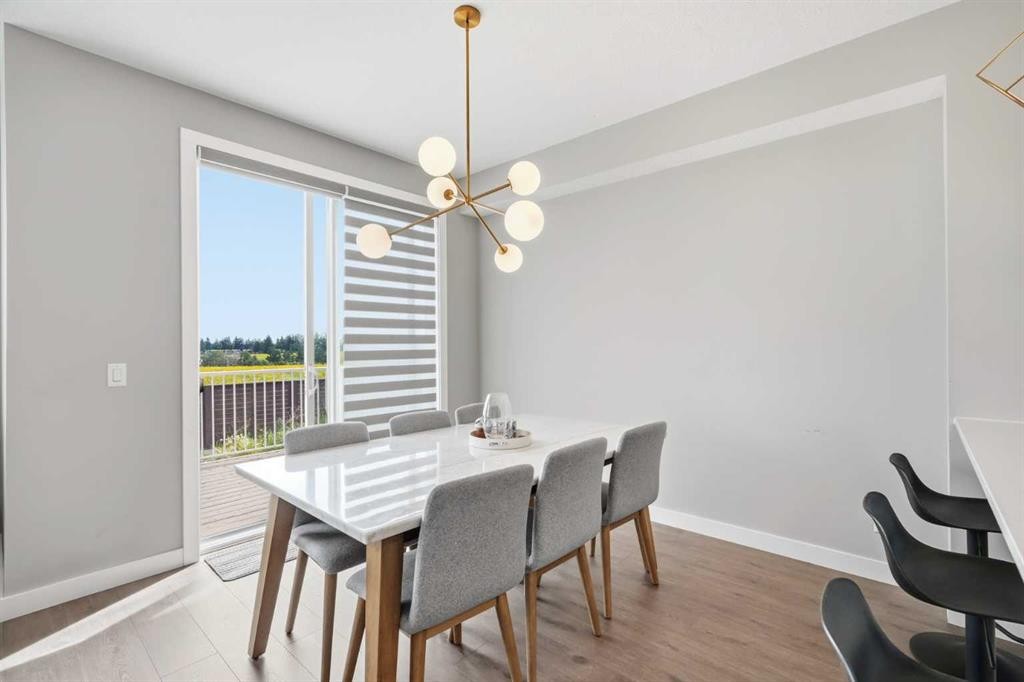 143 Belvedere Crescent Se, Calgary, AB - Indoor Photo Showing Dining Room