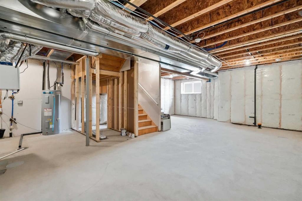 143 Belvedere Crescent Se, Calgary, AB - Indoor Photo Showing Basement