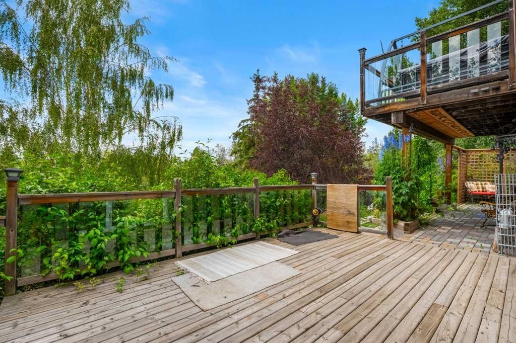 34 Cascade Place, Cochrane, AB - Outdoor With Deck Patio Veranda With Exterior