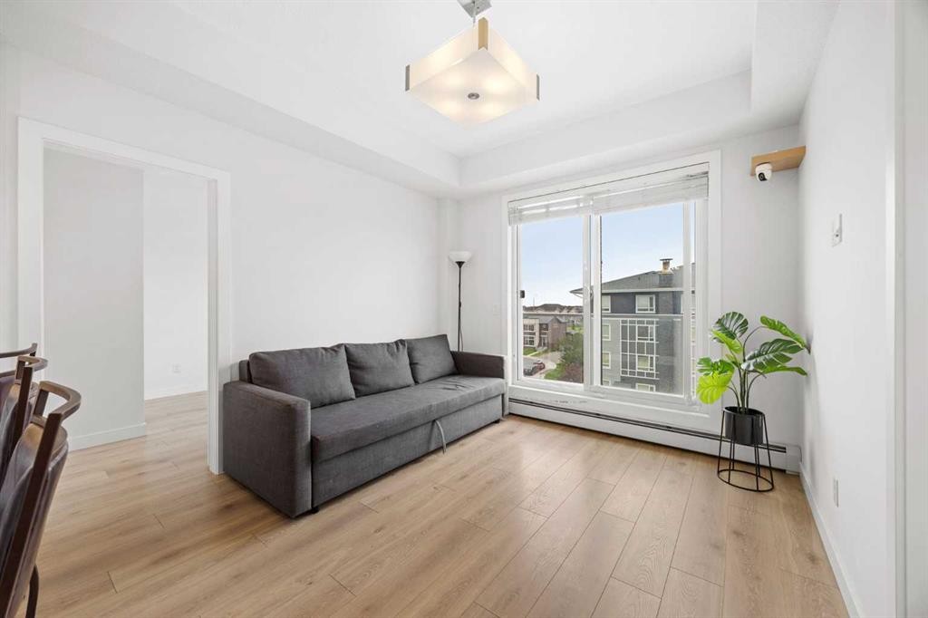 2403-76 Cornerstone Passage Ne, Calgary, AB - Indoor Photo Showing Living Room