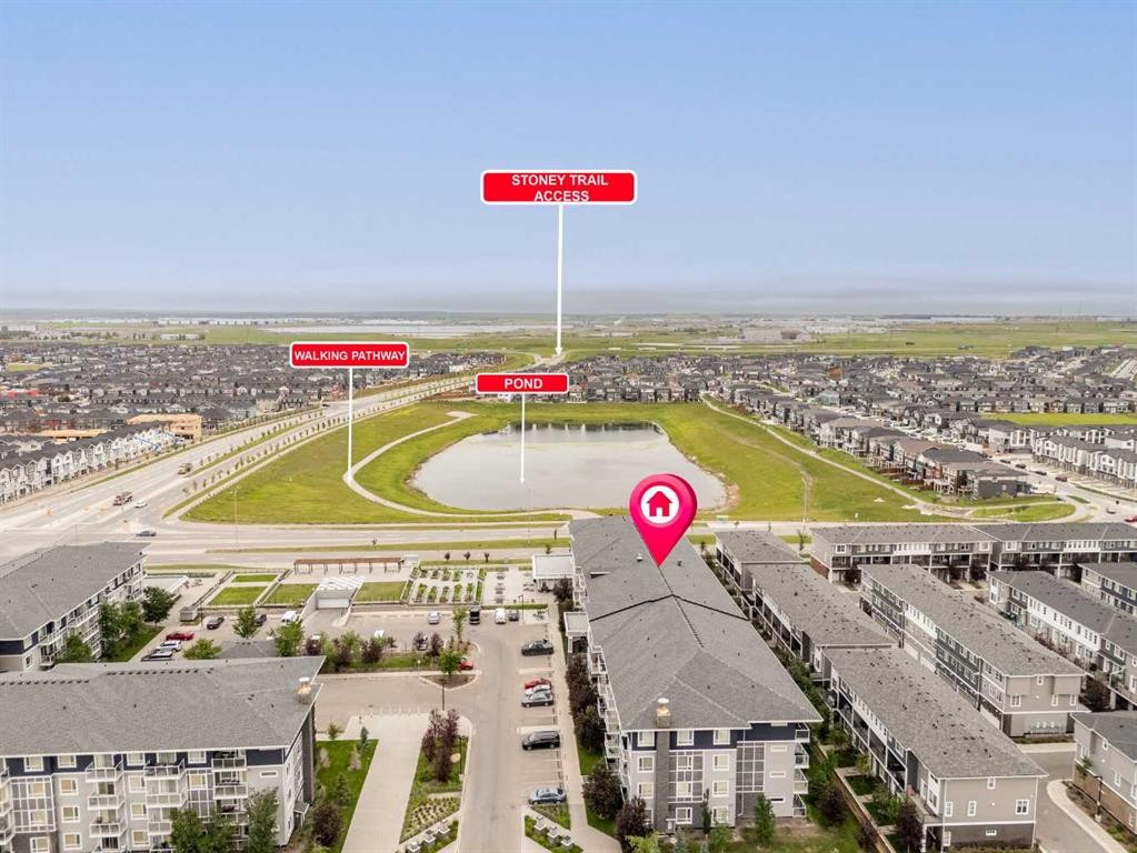 2403-76 Cornerstone Passage Ne, Calgary, AB - Outdoor With View