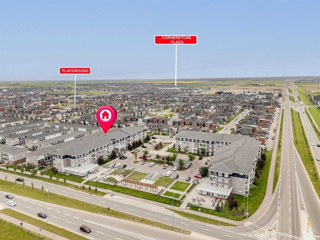 2403-76 Cornerstone Passage Ne, Calgary, AB - Outdoor With View