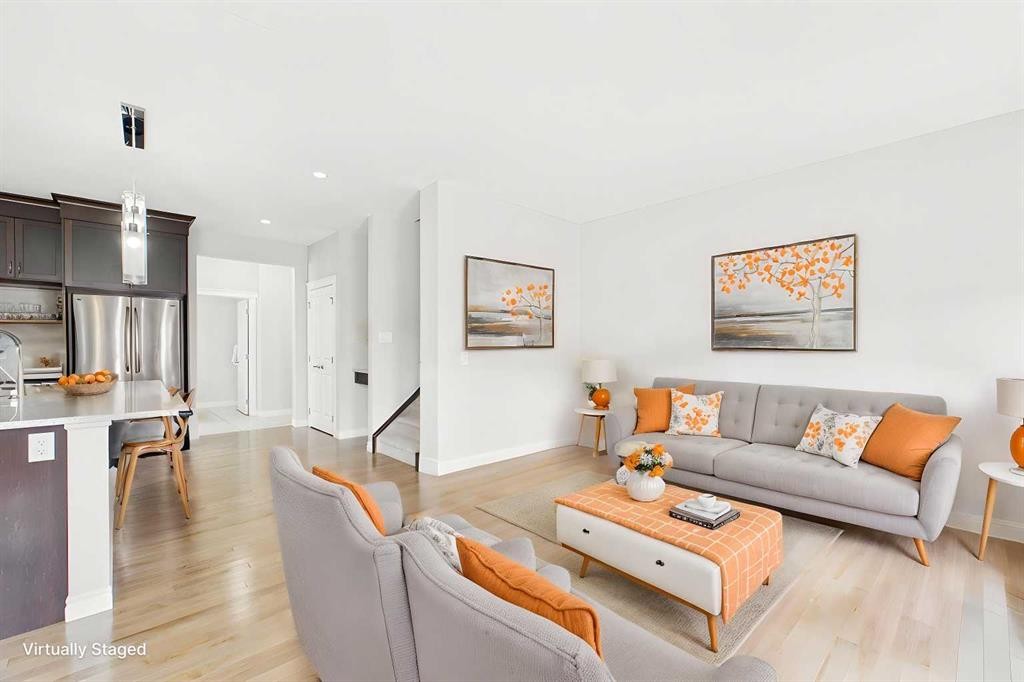 66 Nolanhurst Way Nw, Calgary, AB - Indoor Photo Showing Living Room
