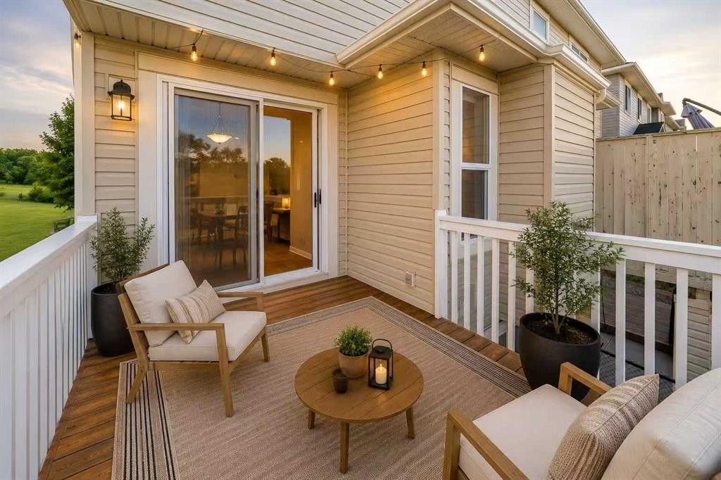 48 Panatella Common Nw, Calgary, AB - Outdoor With Deck Patio Veranda With Exterior