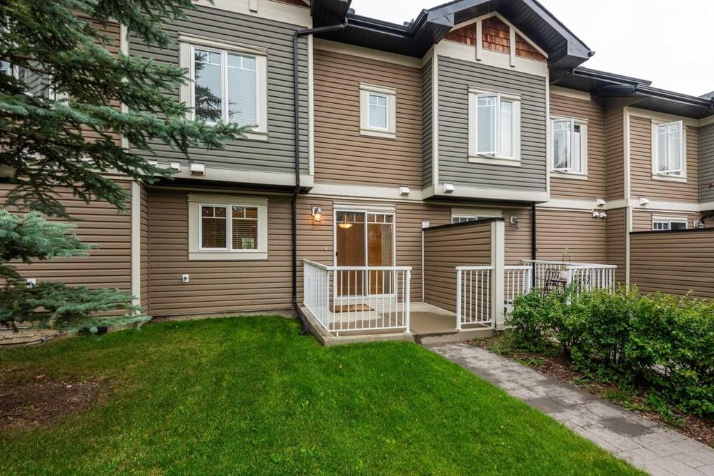 127 Prestwick Villas Se, Calgary, AB - Outdoor With Deck Patio Veranda