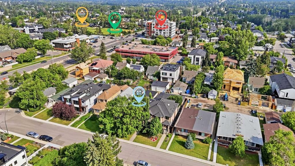1420 18 Avenue Nw, Calgary, AB - Outdoor With View