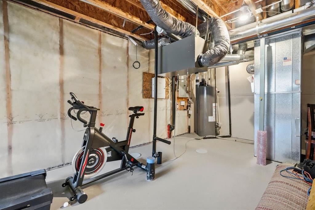 98 Panton Way Nw, Calgary, AB - Indoor Photo Showing Basement
