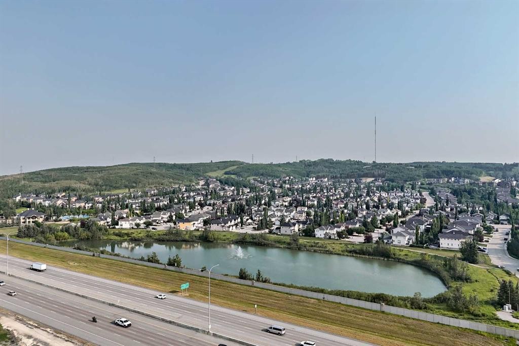 163 Valley Crest Close Nw, Calgary, AB - Outdoor With Body Of Water With View