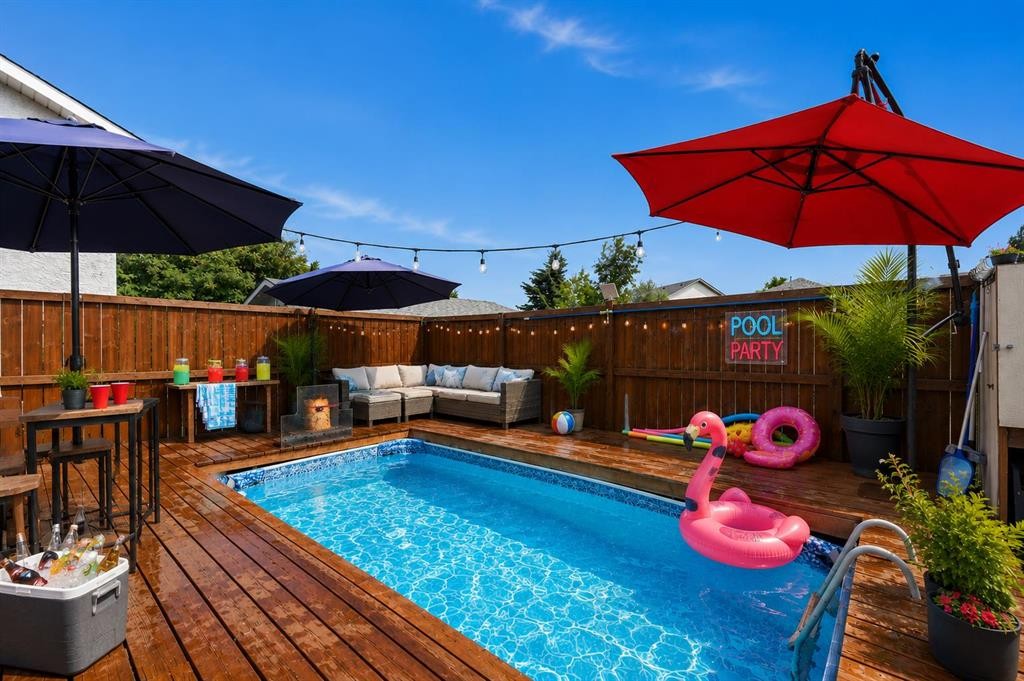 96 Rivercrest Crescent Se, Calgary, AB - Outdoor With Deck Patio Veranda