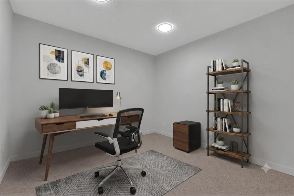 694 Panorama Hills Drive Nw, Calgary, AB - Indoor Photo Showing Office