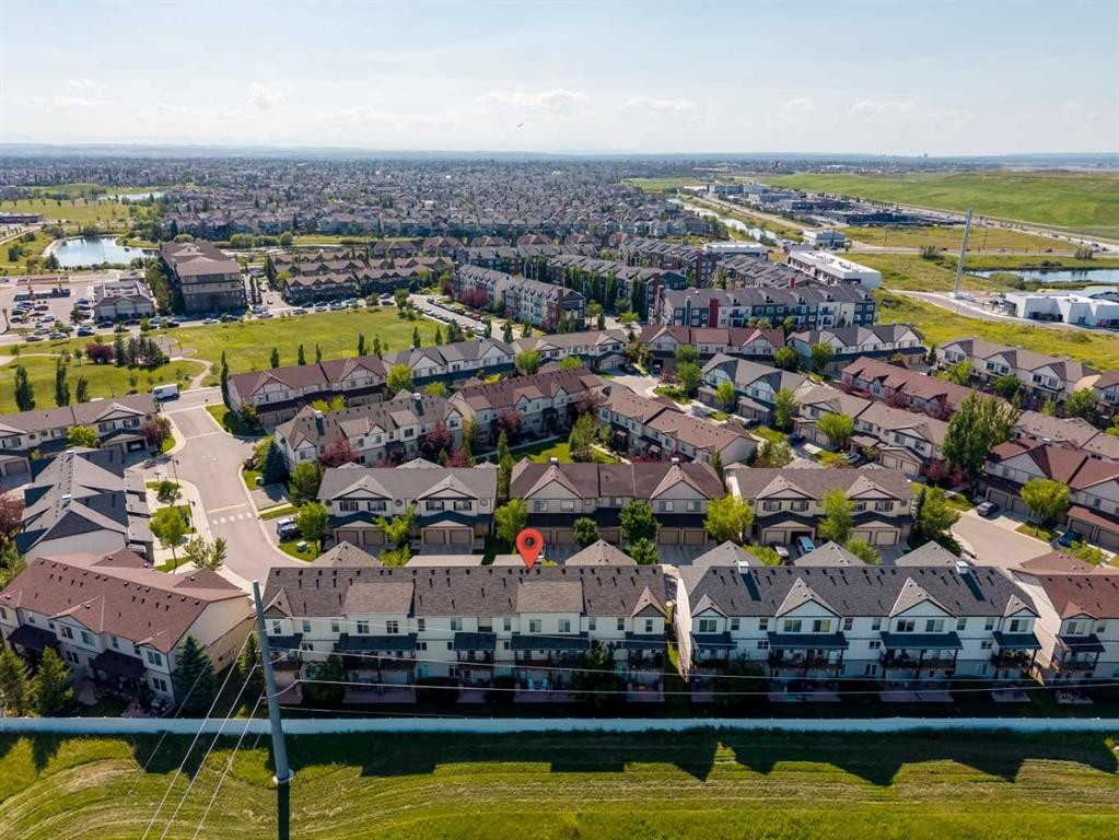 409 Copperpond Landing Se, Calgary, AB - Outdoor With View