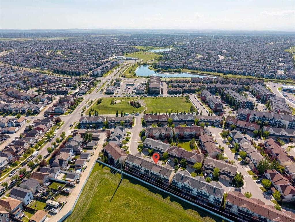 409 Copperpond Landing Se, Calgary, AB - Outdoor With View