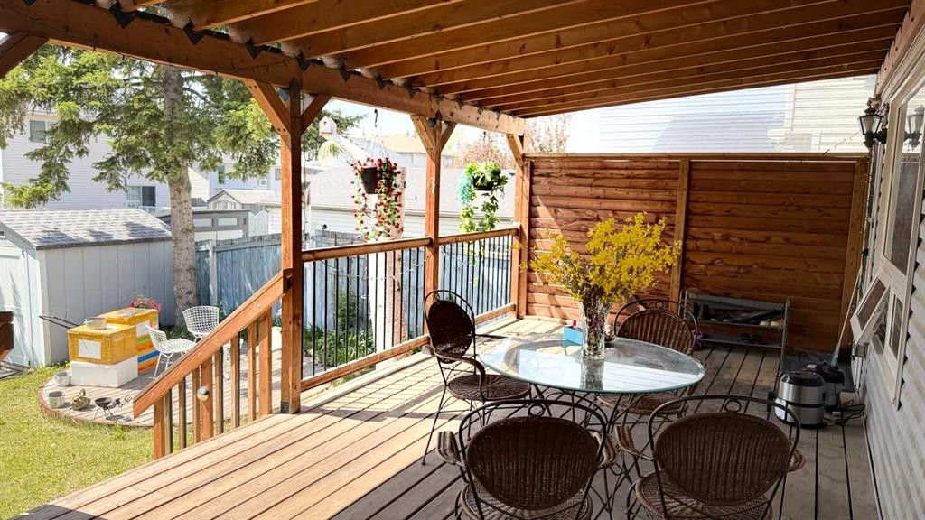 49 Applewood Court Se, Calgary, AB - Outdoor With Deck Patio Veranda With Exterior