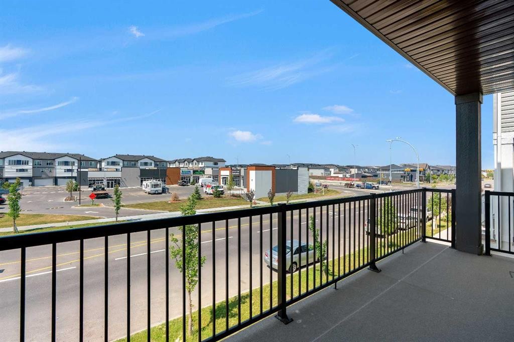 414 Corner Meadows Square Ne, Calgary, AB - Outdoor With Balcony With Exterior
