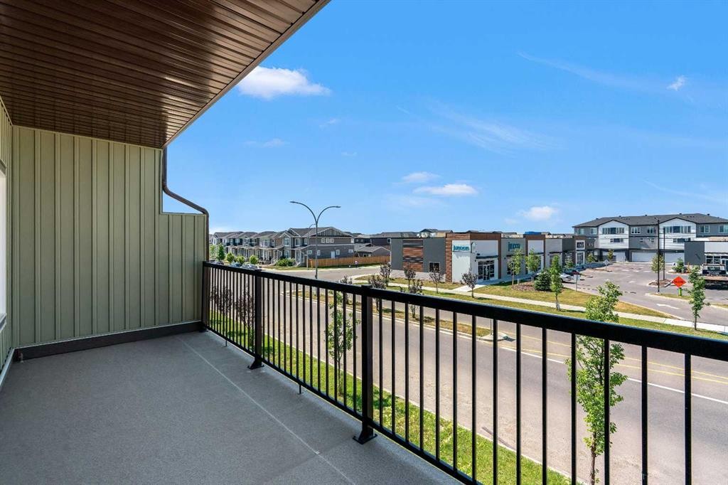 414 Corner Meadows Square Ne, Calgary, AB - Outdoor With Balcony With Exterior