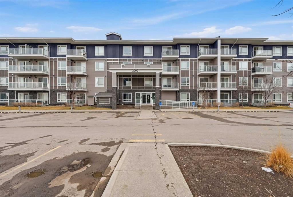 2303-76 Cornerstone Passage Ne, Calgary, AB - Outdoor With Balcony With Facade