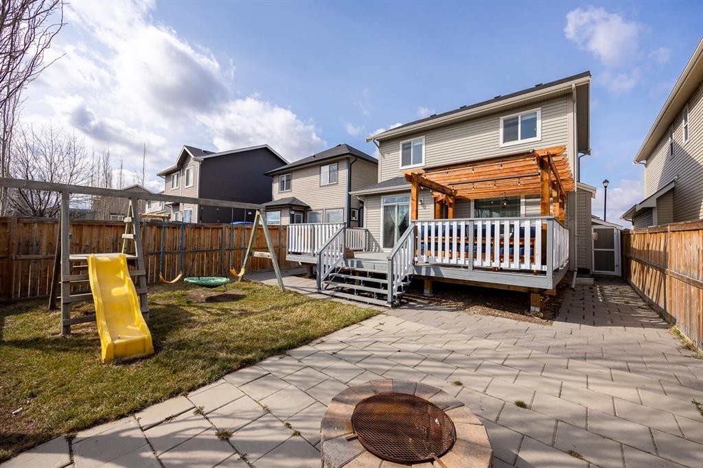 462 Williamstown Green Nw, Airdrie, AB - Outdoor With Deck Patio Veranda