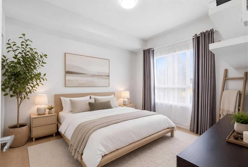 3108-20295 Seton Way Se, Calgary, AB - Indoor Photo Showing Bedroom