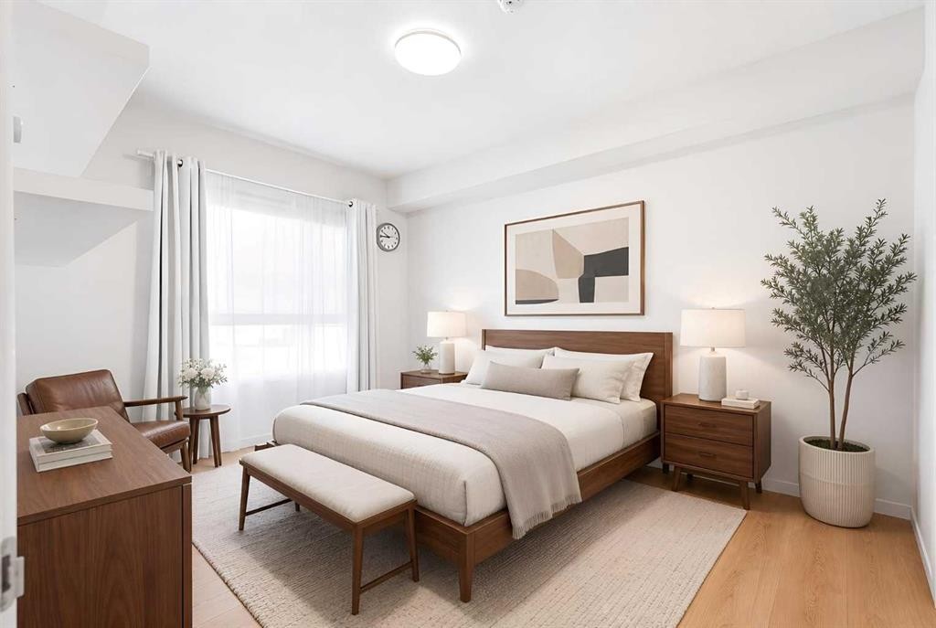 3108-20295 Seton Way Se, Calgary, AB - Indoor Photo Showing Bedroom