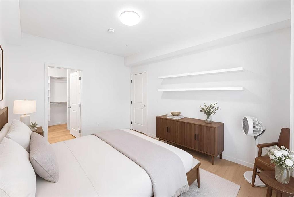 3108-20295 Seton Way Se, Calgary, AB - Indoor Photo Showing Bedroom