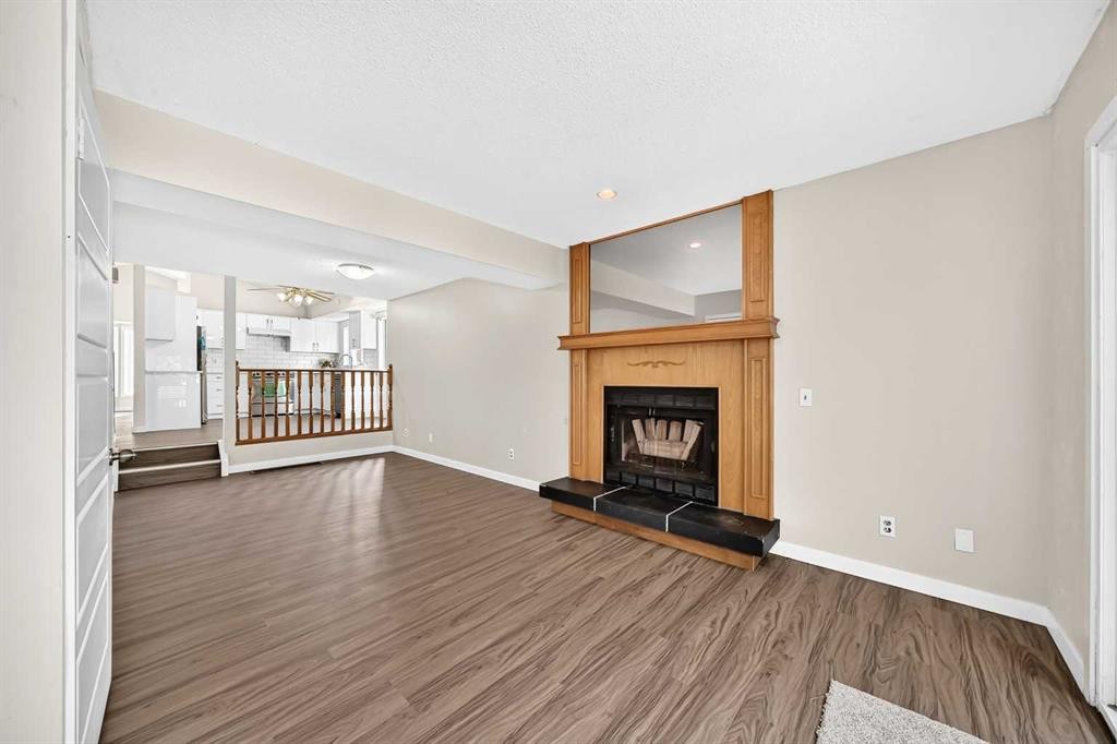 37 Martingrove Way Ne, Calgary, AB - Indoor With Fireplace