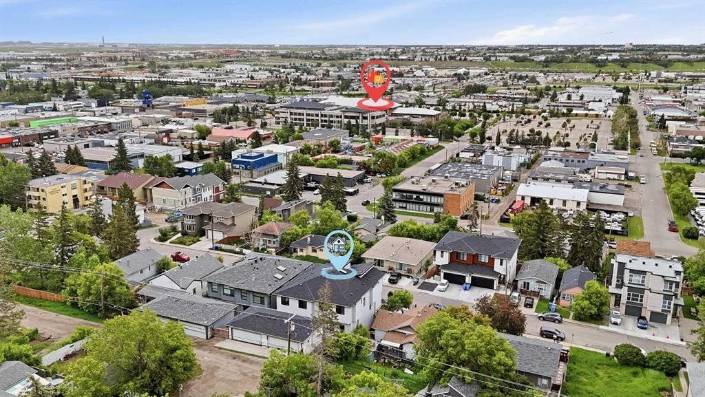 3817 Centre A Street Ne, Calgary, AB - Outdoor With View