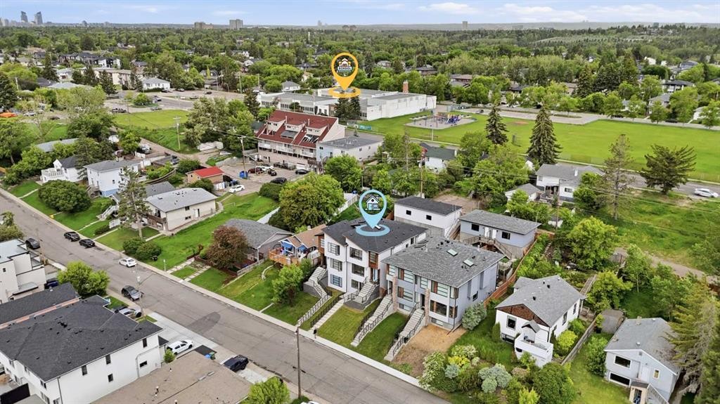 3817 Centre A Street Ne, Calgary, AB - Outdoor With View