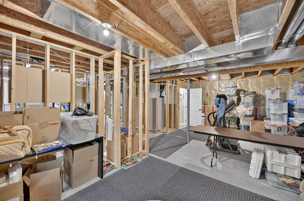 41 Deer Coulee Drive, Didsbury, AB - Indoor Photo Showing Basement