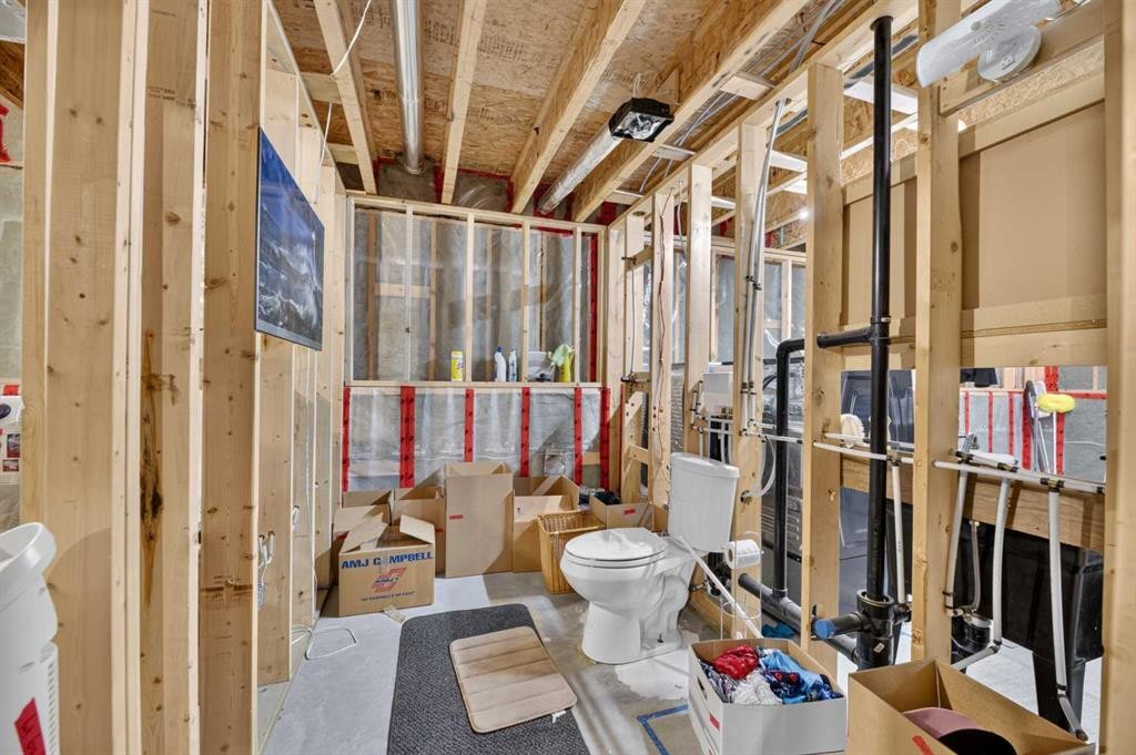 41 Deer Coulee Drive, Didsbury, AB - Indoor Photo Showing Basement