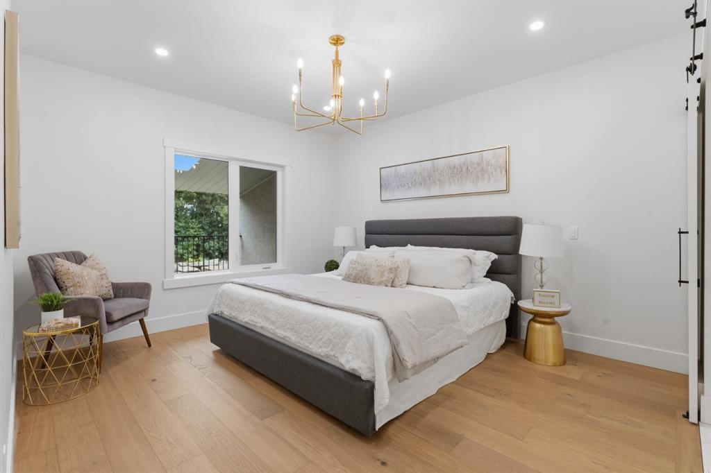12 Prominence Point Sw, Calgary, AB - Indoor Photo Showing Bedroom