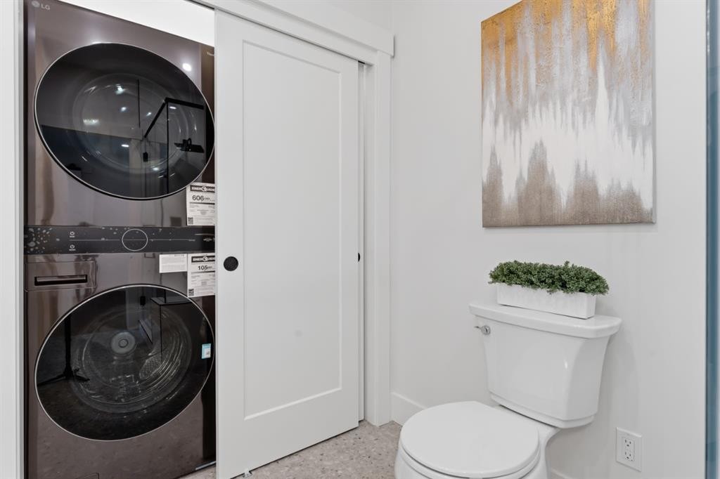 12 Prominence Point Sw, Calgary, AB - Indoor Photo Showing Laundry Room
