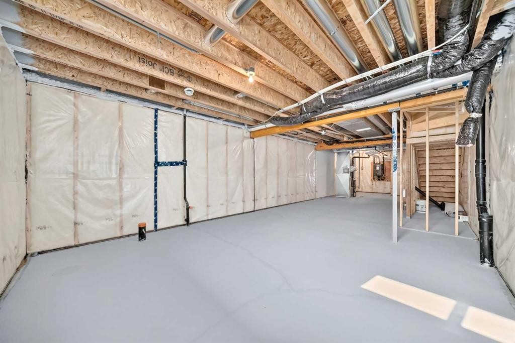 182 Lanark Gate Se, Airdrie, AB - Indoor Photo Showing Basement