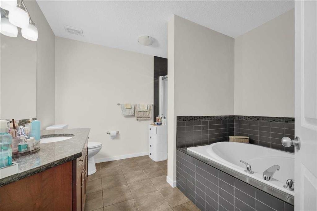 226 Sunset Point, Cochrane, AB - Indoor Photo Showing Bathroom