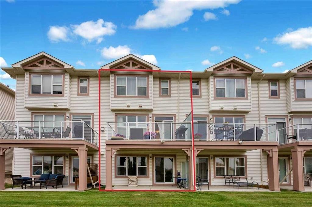 226 Sunset Point, Cochrane, AB - Outdoor With Deck Patio Veranda