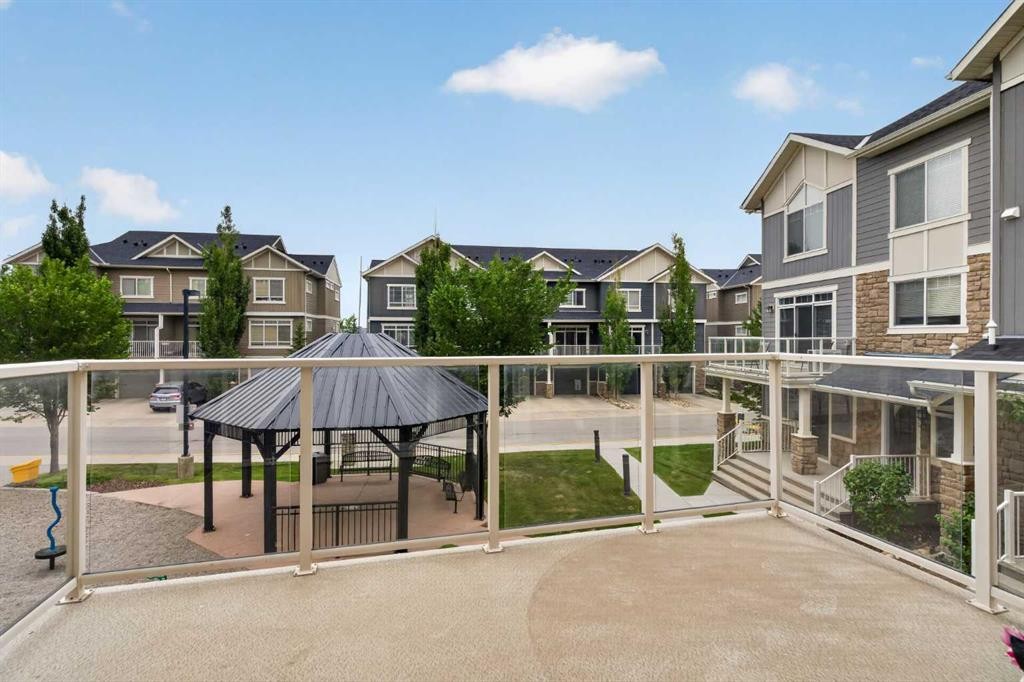 558 Evanston Manor Nw, Calgary, AB - Outdoor With Balcony