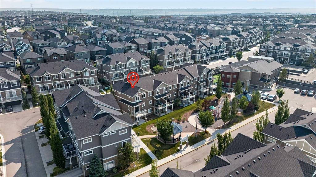 558 Evanston Manor Nw, Calgary, AB - Outdoor With View