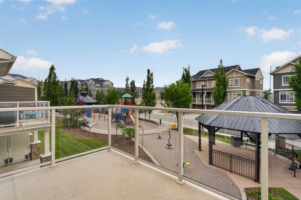558 Evanston Manor Nw, Calgary, AB - Outdoor With Balcony