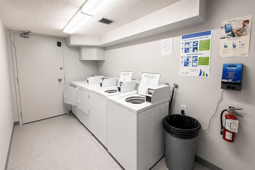 214-10120 Brookpark Boulevard Sw, Calgary, AB - Indoor Photo Showing Laundry Room