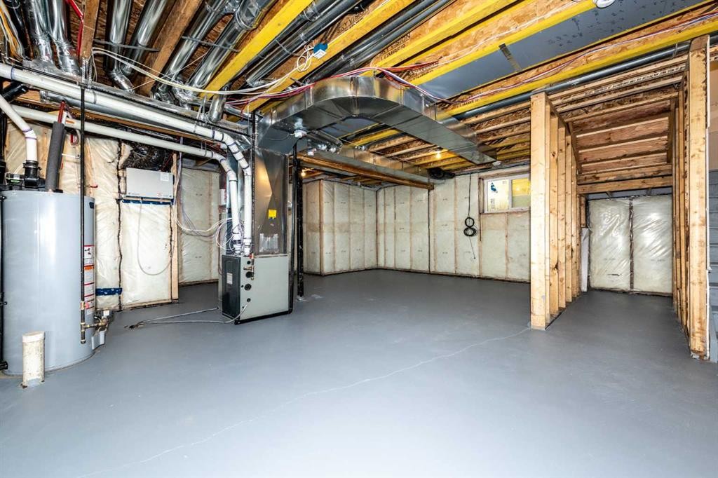 500 Rivercrest View, Cochrane, AB - Indoor Photo Showing Basement