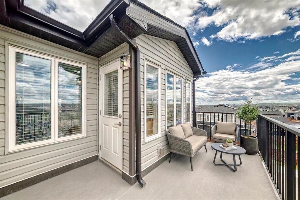 107 Lucas Boulevard Nw, Calgary, AB - Outdoor With Deck Patio Veranda